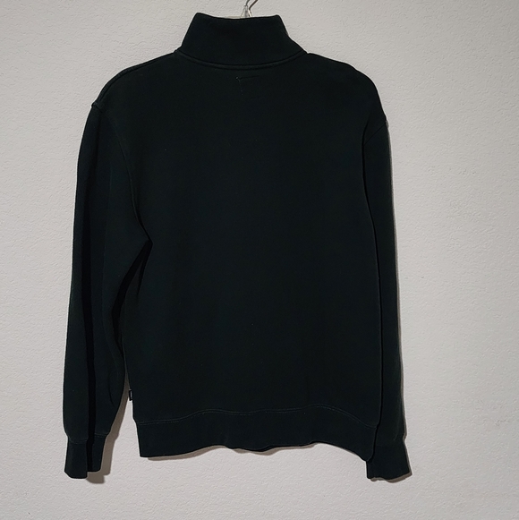 🎊Vans Comfy Cush Sweat Women's Forest Green Quater Zip-Up Sweater Size Small🎊 - Picture 2 of 7